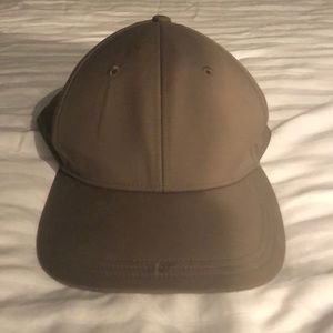 Tan Lululemon hat snapback one size fits all
